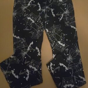 Medium Women's No Boundaries Bat and Spiderweb Leggings